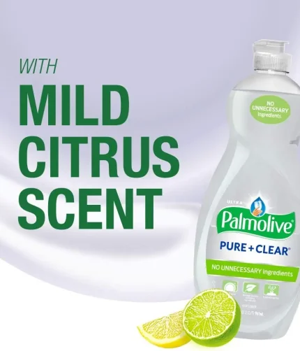 Palmolive Ultra Dishwashing Liquid Dish Soap, Oxy Power Degreaser - 32.5 Fl Oz (Pack of 4)